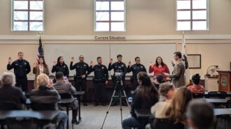 Paso Robles Police Department swears in five new officers