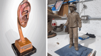 Paso Robles artist commemorates July 13 2024 shooting with sculptures