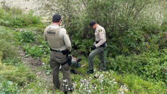 Search team finds missing man alive after three days