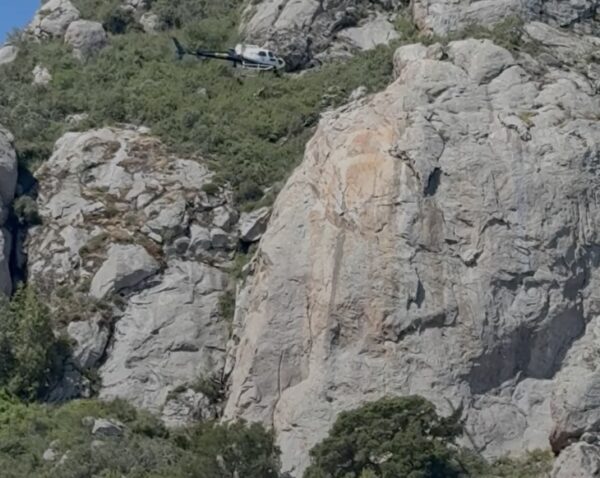 Image from CHP - Coastal Division Air Operations.