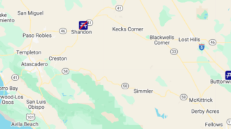 Shandon rest area closed for repairs on Highway 46