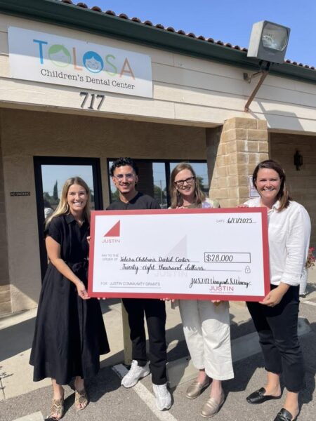 Tolosa Children’s Dental Center receives $28,000 grant