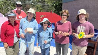 Rotary Club of Atascadero and Habitat for Humanity build playhouses for local kids