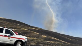 Fire burns 1,300 acres near Shandon, crews contain spread