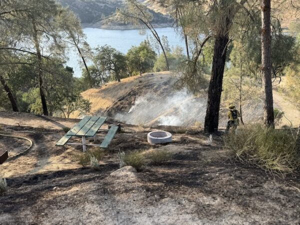 lake nacimiento fire