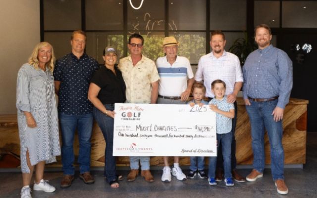 Hope Family Wines golf event raises $160,000 for Must! Charities