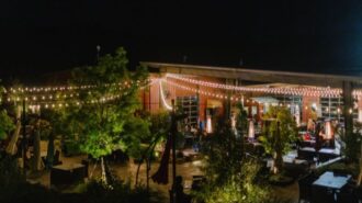 Willow Creek Distillery hosting event with live music and cocktails