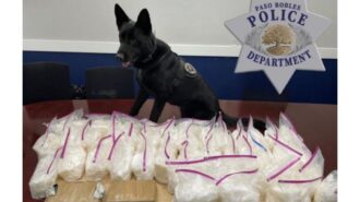 Two arrested after Paso Robles police find meth, cocaine in traffic stop