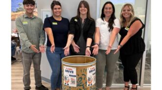 Bank partners with local homeless shelter for towel drive