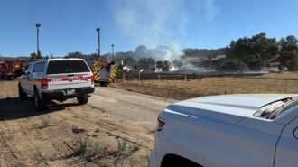 Atascadero barn fire spreads to vegetation, kills four horses