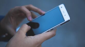 cell phone stock photo