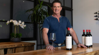 One-liter bottle designed to sustain by-the-glass pricing