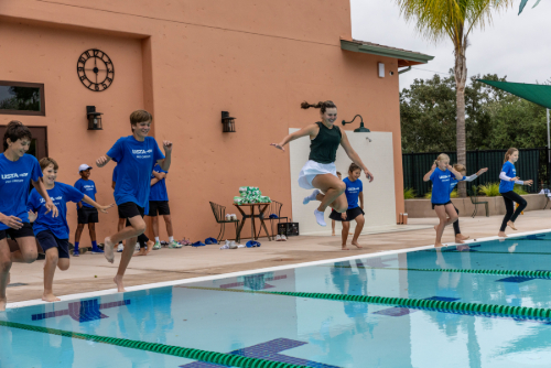 Kayla Day Pool Jump_LoriSortino