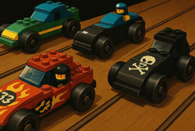 Lego racing img from A-Town Chop Shop