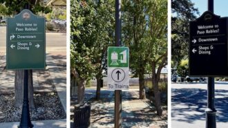New signage installed at Paso Robles train station