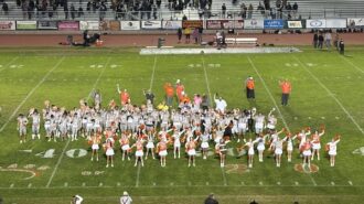 San Luis Obispo Tigers tops the Greyhounds in Halloween matchup