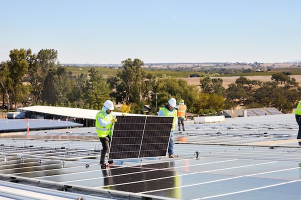 Paso Robles winery installs major rooftop solar array