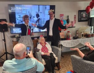 Creston Village hosts ‘I Love Lucy’ themed 102nd birthday for resident