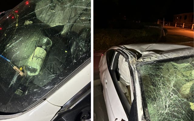 Teen crashes stolen car in SLO, flees ambulance