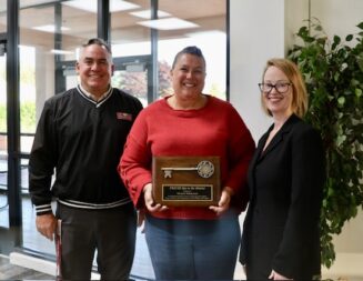 Longtime school district volunteer receives Key to the District