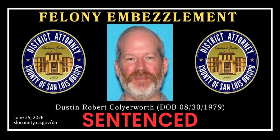 Former nonprofit director sentenced for embezzlement - Paso Robles Daily News
