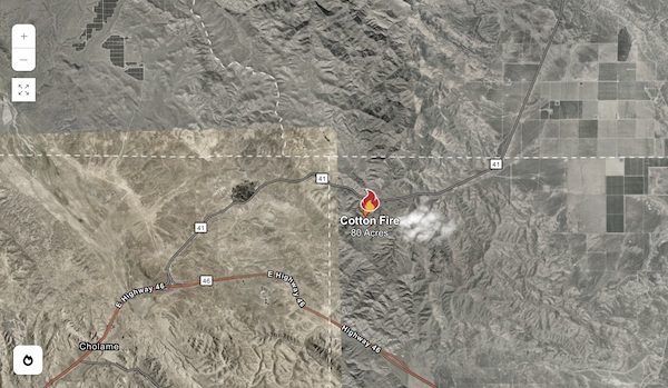 Cotton Fire keeps highways closed through Saturday - Paso Robles Daily News
