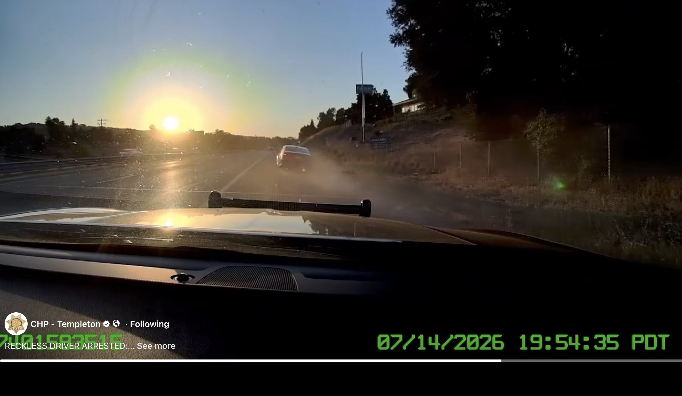 Driver arrested after speeding over 100 mph on Highway 101 - Paso Robles Daily News