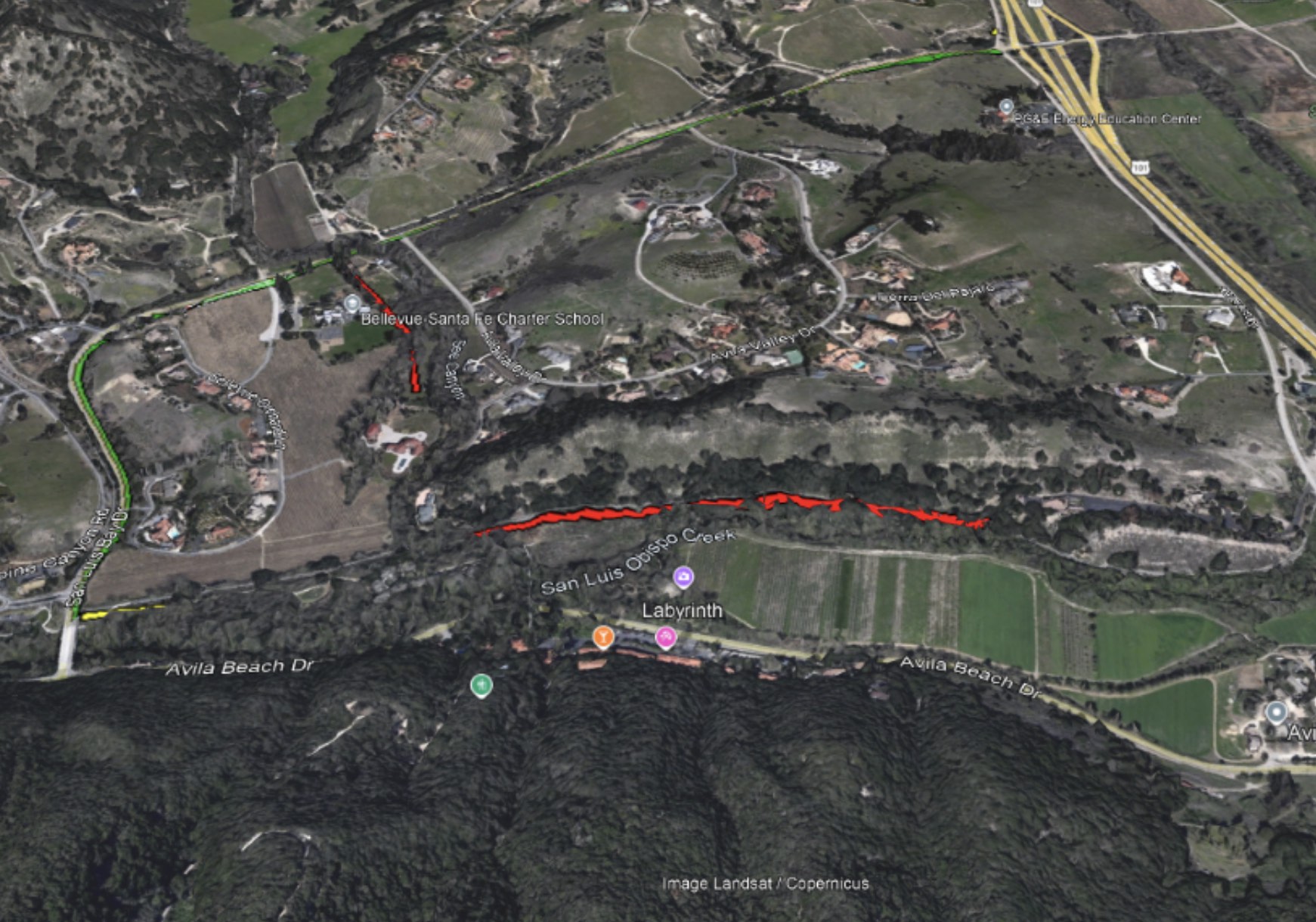 PG&E undergrounds Avila Beach power lines to reduce wildfire risk - Paso Robles Daily News